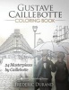 Gustave Caillebotte Coloring Book - 24 Masterpieces by Caillebotte (Paperback) - Frederic Durand Photo