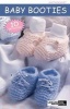 Baby Booties ( #75019) (Paperback) - Leisure Arts Photo