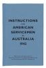 Instructions for American Servicemen in Australia, 1942 (Hardcover) -  Photo