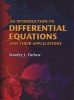 An Introduction to Differential Equations and Their Applications (Paperback) - Stanley J Farlow Photo