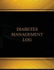 Diabetes Management Log (Log Book, Journal -125 Pgs,8.5 X 11 Inches) - Diabetes Management Logbook (Black Cover, X-Large) (Paperback) - Centurion Logbooks Photo