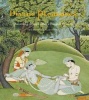 Divine Pleasures - Painting from India's Rajput Courts. The Kronos Collections (Hardcover) - Terence McInerney Photo