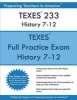 Texes 233 History 7-12 - Texes History 233 Exam (Paperback) - Preparing Teachers in America Photo