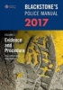 Blackstone's Police Manual 2017, Volume 2 - Evidence and Procedure (Paperback) - David Johnston Photo