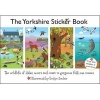 The Yorkshire Sticker Book - The Wildlife of Dales, Moors and Coast in Gorgeous Fold-Out Scenes (Paperback) - Evelyn Sinclair Photo