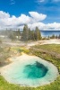 Bluebell Pool in the West Thumb Geyser Basin Yellowstone National Park Journal - 150 Page Lined Notebook/Diary (Paperback) - Cs Creations Photo