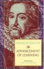 The Advancement of Learning (Paperback, 1st Paul Dry Books ed) - Francis Bacon Photo