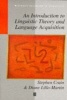 An Introduction to Linguistic Theory and Language Acquisition (Paperback, New) - Stephen Crain Photo