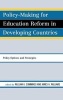 Policy-Making for Education Reform in Developing Countries - Policy Options and Strategies (Hardcover) - William K Cummings Photo