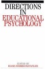 Directions in Educational Psychology (Paperback) - Diane Shorrocks Taylor Photo