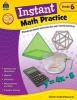 Instant Math Practice Grade 6 (Paperback) - Damon James Photo