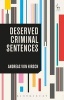 Deserved Criminal Sentences (Hardcover) - Andreas Von Hirsch Photo