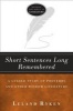 Short Sentences Long Remembered - A Guided Study of Proverbs and Other Wisdom Literature (Paperback) - Leland Ryken Photo