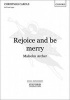 Rejoice and be Merry - Vocal Score (Sheet music) - Malcolm Archer Photo