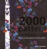 2000 Pattern Combinations - For Graphic, Textile and Craft Designers (Paperback) - Jane Callender Photo