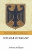 Weimar Germany (Paperback) - Anthony McElligott Photo