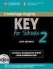 Cambridge English Key for Schools 2 Self-study Pack (student's Book with Answers and Audio CD) - Authentic Examination Papers from  (Paperback) - Cambridge ESOL Photo