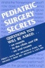 Pediatric Surgery Secrets (Paperback) - Philip L Glick Photo