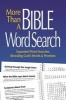 More Than a Bible Word Search - Expanded Word Searches Revealing God's Words & Promises (Spiral bound) - Patricia Mitchell Photo