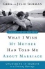 What I Wish My Mother Had Told Me About Marriage - Unlocking 10 Secrets to a Thriving Marriage (Paperback) - Greg Gorman Photo