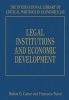 Legal Institutions and Economic Development (Hardcover) - Robert D Cooter Photo