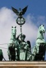 Atop the Brandenburg Gate in Berlin, Germany - Blank 150 Page Lined Journal for Your Thoughts, Ideas, and Inspiration (Paperback) - Unique Journal Photo