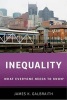 Inequality - What Everyone Needs to Know (Paperback) - James Kenneth Galbraith Photo