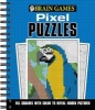 Brain Games Pixel Puzzles (Spiral bound) - Ltd Publications International Photo