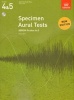 Specimen Aural Tests, Grades 4 & 5, with 2 CDs - from 2011 (Paperback, New edition) -  Photo