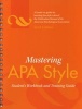 Mastering APA Style - Student's Workbook and Training Guide (Spiral bound, 6th Revised edition) - American Psychological Association Photo