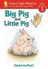 Big Pig and Little Pig (Paperback) - David M McPhail Photo