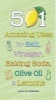 501 Amazing Uses for Salt, Vinegar, Baking Soda, Olive Oil & Lemons (Hardcover) - Laura M Westdale Photo