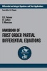 Handbook of First-Order Partial Differential Equations, Vol. 1 (Hardcover) - Andrei D Polyanin Photo