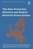 The Data Protection Directive and Medical Research Across Europe (Hardcover, New edition) - David Townend Photo