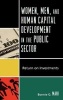 Women, Men, and Human Capital Development in the Public Sector - Return on Investments (Hardcover) - Bonnie G Mani Photo