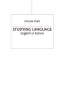 Studying Language - English in Action (Paperback, Annotated Ed) - Urszula Clark Photo