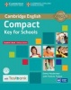 Compact Key for Schools Student's Book Without Answers with CD-ROM with Testbank (Paperback) - Emma Heyderman Photo