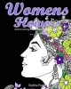 Womens & Flowers - Adult Coloring Book Stress Relieving Patterns (Paperback) - Sophia Payne Photo