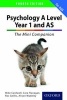 A Complete Companions: A Level Year 1 and AS Psychology: The Mini Companion for AQA (Paperback, 4th Revised edition) - Mike Cardwell Photo