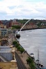 An Aerial View of Millenium Bridge in Newcastle, England - Blank 150 Page Lined Journal for Your Thoughts, Ideas, and Inspiration (Paperback) - Unique Journal Photo