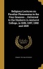 Religious Lectures on Peculiar Phenomena in the Four Seasons ... Delivered to the Students in Amherst College, in 1845, 1847, 1848 and 1849 (Hardcover) - Edward 1793 1864 Hitchcock Photo