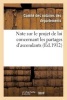 Note Sur Le Projet de Loi Concernant Les Partages D'Ascendants (French, Paperback) -  Photo