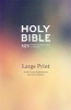 NIV Single Column Deluxe Reference Bible (Large print, Hardcover, Large type edition) - New International Version Photo