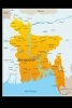 Map of Bangladesh Journal - 150 Page Lined Notebook/Diary (Paperback) - Cool Image Photo