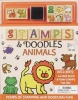 Stamps & Doodles: Animals (Hardcover) - Anna Ildiko Popescu Photo