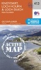 Knoydart, Loch Hourn and Loch Duich (Sheet map, folded, September 2015 ed) - Ordnance Survey Photo