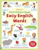 Easy English Words (Paperback) - Felicity Brooks Photo