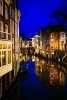 Night on the Canal in Utrecht Holland Journal - 150 Page Lined Notebook/Diary (Paperback) - Cs Creations Photo