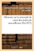 Memoire Sur La Necessite de Creer Des Ecoles de Sous-Officiers (French, Paperback) - Lalobbe Photo