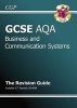 GCSE Business and Communication Systems AQA Revision Guide with CD-ROM (Paperback) - CGP Books Photo